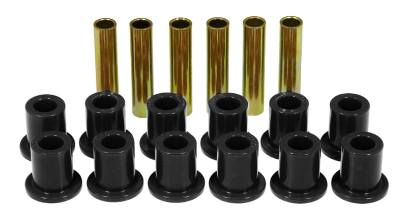 Prothane — Prothane 67-77 Ford F250 4wd Rear Spring & Shackle Bushings - Black
SPRING/SHACKLE BUSH