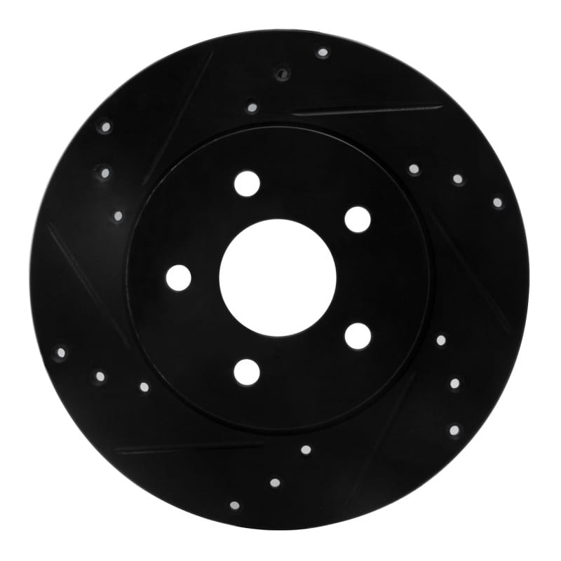 R1 Concepts — R1 01-08 Ford Mondeo (Mexico) Rear Left Drilled & Slotted Black Brake Rotor
R1 Brake Rotor Drill