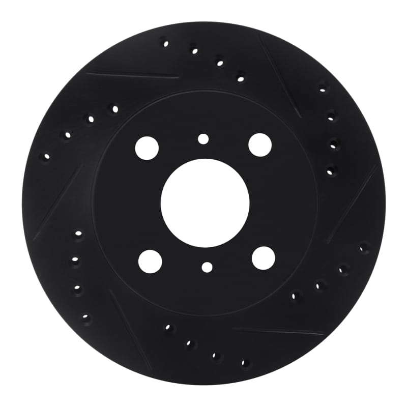 R1 Concepts — R1 99-05 Toyota Echo Front Right Drilled & Slotted Black Brake Rotor
R1 Brake Rotor Drill