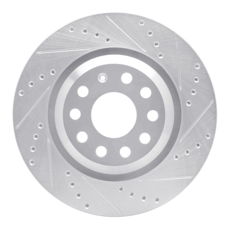 R1 Concepts — R1 06-25 Audi Q3 Rear Right Drilled & Slotted Silver Brake Rotor
R1 Brake Rotor Drill