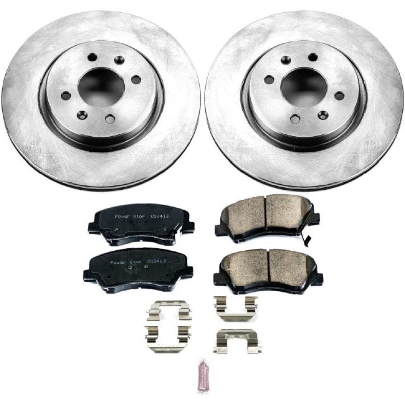PowerStop — Power Stop 12-18 Kia Rio Front Autospecialty Brake Kit