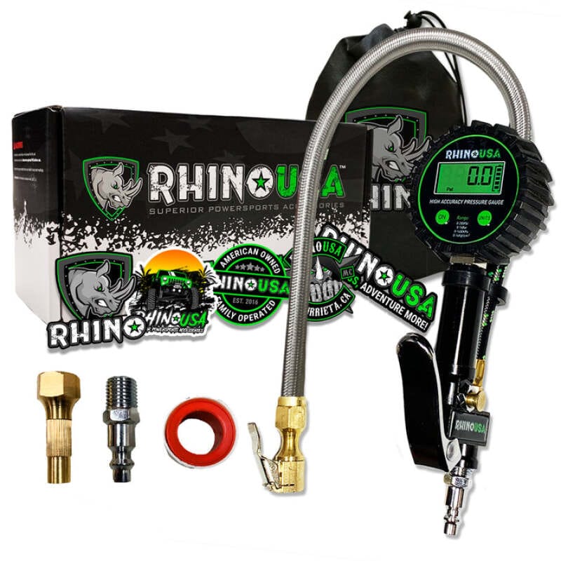 Rhino USA — Rhino USA 200 Psi Digital Tire Inflator Gauge
Tire Guage