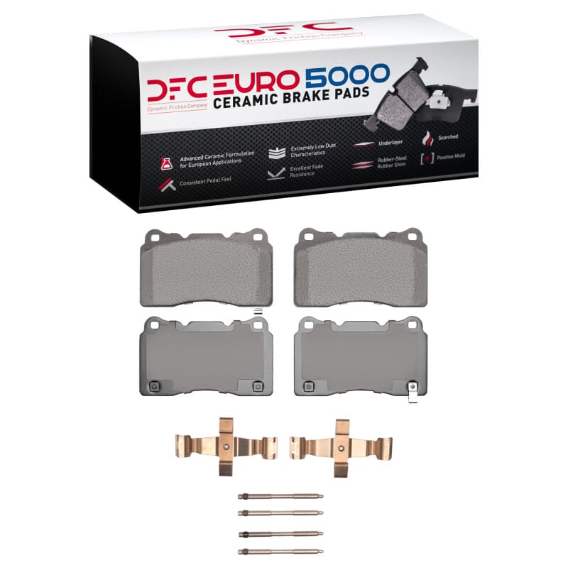 DFC — DFC 13-20 Buick Regal Front Euro 5000 Ceramic Brake Pads and Hardware Kit
DFC EURO Pads + HW