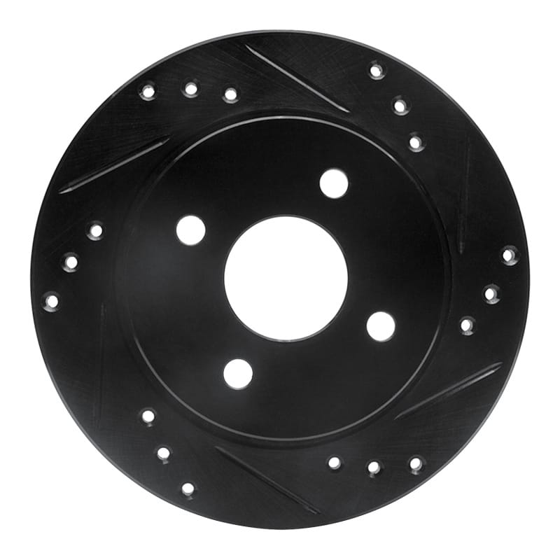 R1 Concepts — R1 91-98 Saturn SL Rear Right Drilled & Slotted Black Brake Rotor
R1 Brake Rotor Drill