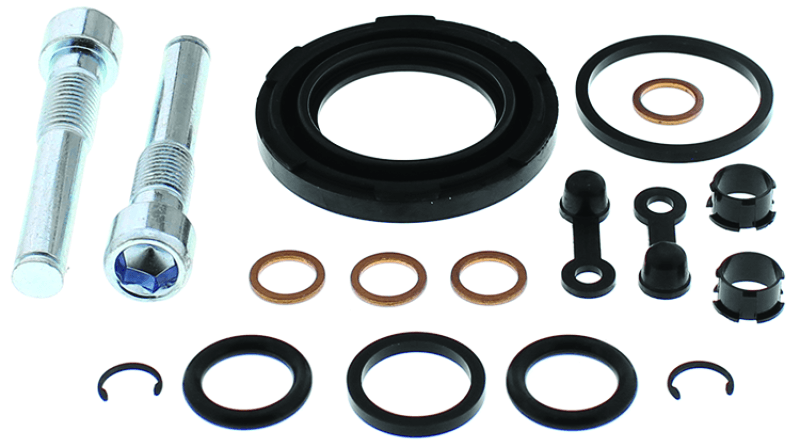 QuadBoss — Brake Caliper Rebuild Kit, Rear, Black