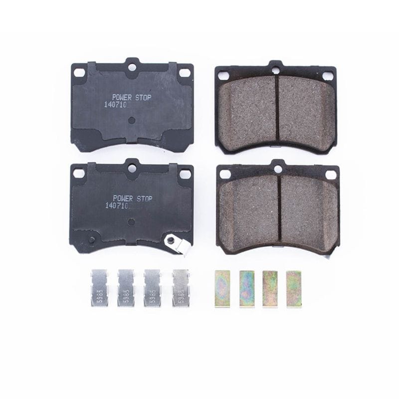 PowerStop — Power Stop 91-03 Ford Escort Front Z17 Evolution Ceramic Brake Pads w/Hardware
Z17 Brake Pads
