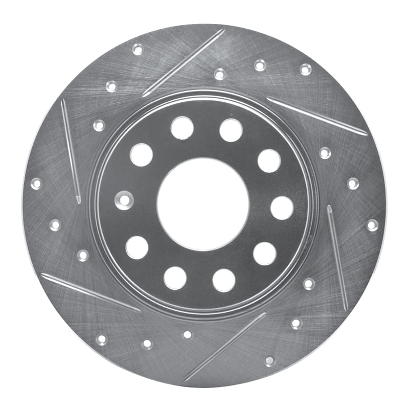 R1 Concepts — R1 05-25 Audi A3 Sportback E-Tron Rear Left Drilled & Slotted Silver Brake Rotor
R1 Brake Rotor Drill