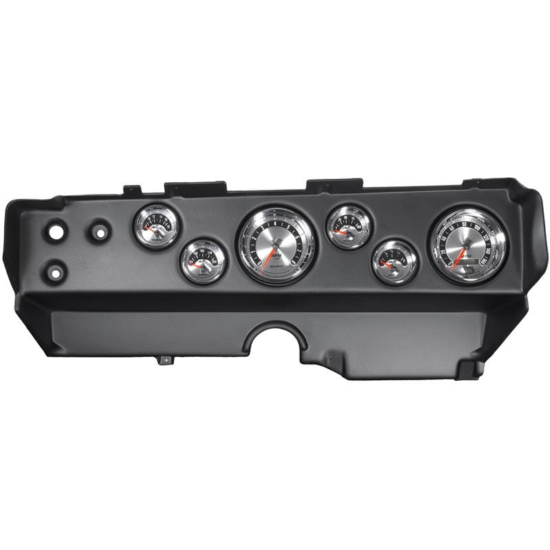 AutoMeter — GAUGE KIT, 6 PC, EBODY/CUDA/CHALLENGER 70-74, TACH/MPH/FUEL/OILP/WTMP/VOLT, AM