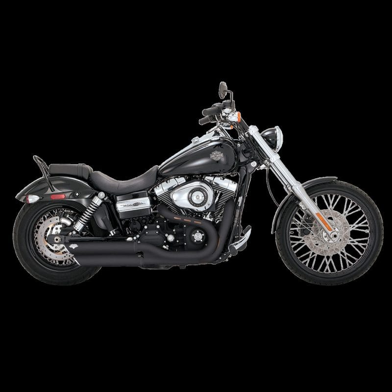 Vance and Hines — Vance & Hines Harley-Davidson 08-17 Dyna / Fatbob/ Wide Glide Twin Slash 3in Slip-On Exhaust