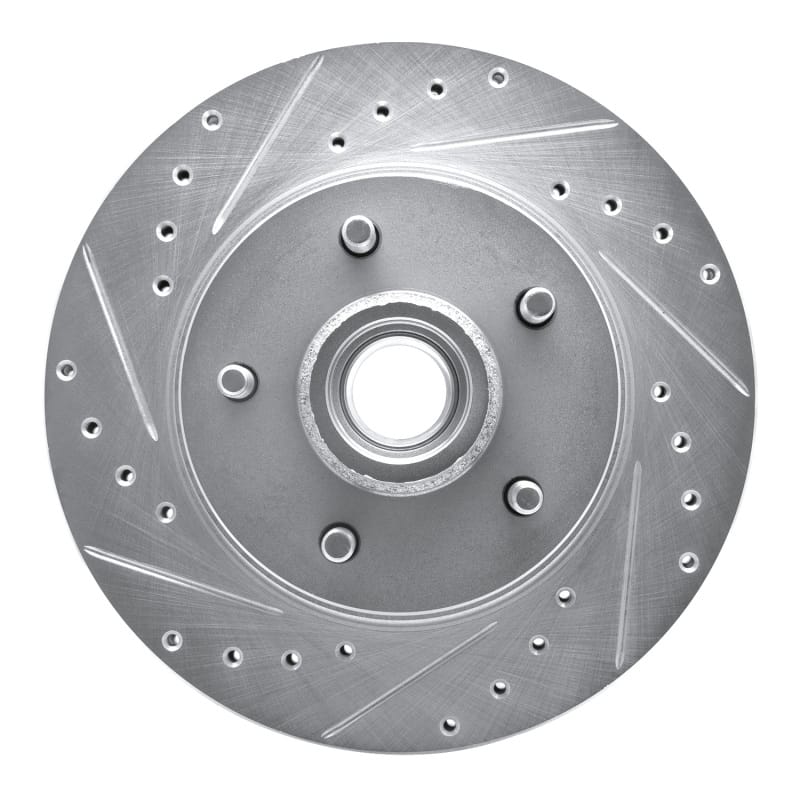 R1 Concepts — R1 77-78 Buick Riviera Front Left Drilled & Slotted Silver Brake Rotor
R1 Brake Rotor Drill