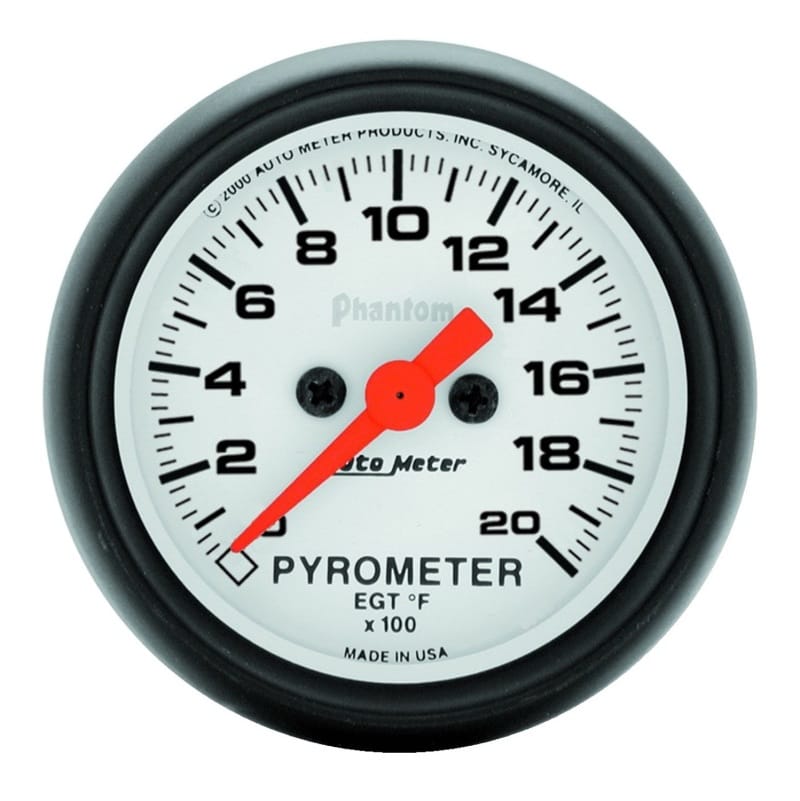 AutoMeter — Autometer Phantom 2 1/16in 2000 Deg F Digital Stepper Motor Pyrometer (EGT) Gauge
2" E.G.T. KIT, 0-200