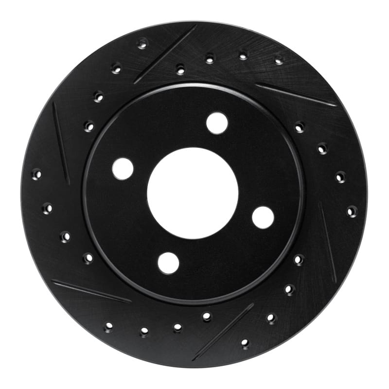 R1 Concepts — R1 81-87 Chrysler LeBaron Front Left Drilled & Slotted Black Brake Rotor
R1 Brake Rotor Drill