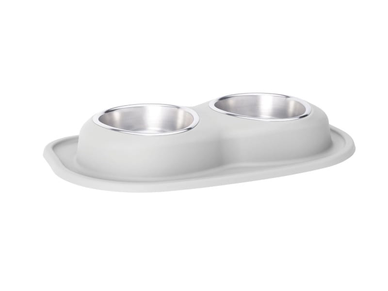 WeatherTech — WeatherTech Pet Feeding System Double Low 32oz 3in. Stainless Bowl - Light Grey
Dog Bowl