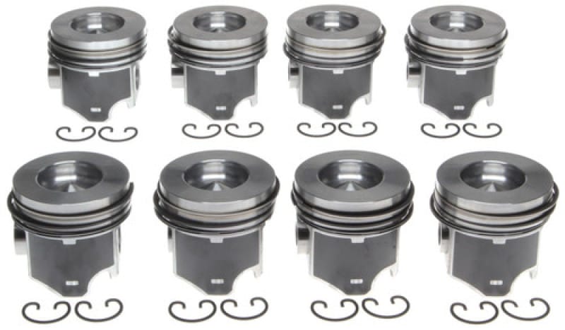 Mahle OE — Mahle OE Cummins B 71.585mm CH STD w/ PC Eng Pack Piston Set (Set of 6)