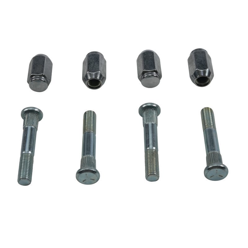 QuadBoss — Wheel Stud & Nut Kit, Front/Rear, Black