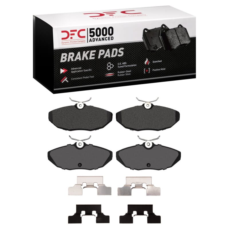 DFC — DFC 03-05 Jaguar S-Type Rear 5000 Advanced Low Metallic Brake Pads and Hardware Kit
DFC Brake Pad Set