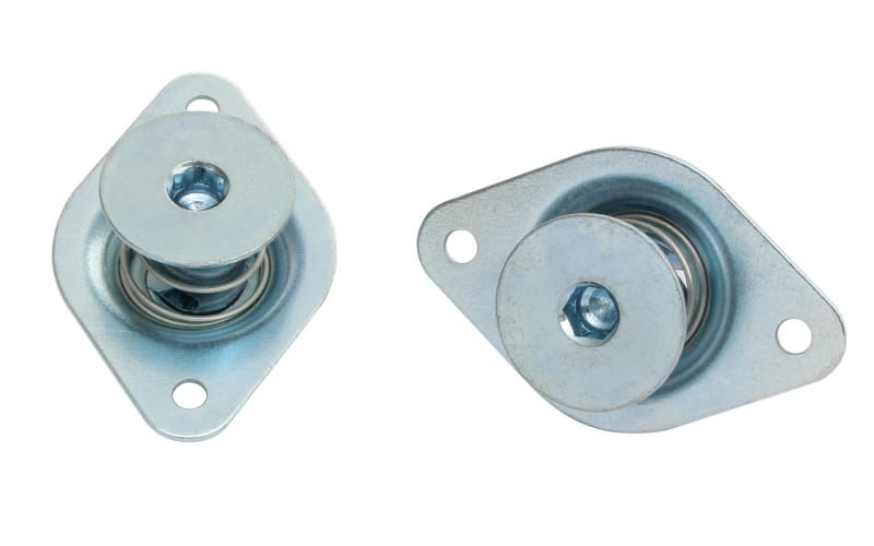 Moroso — Moroso Quick Fastener - Self Ejecting - Hex Drive - 7/16in x .500in - Steel - Gold - 10 Pack