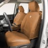 Covercraft — Covercraft 23-24 Ford SuperDuty Carhartt PrecisionFit Custom Front Row Seat Covers - Brown