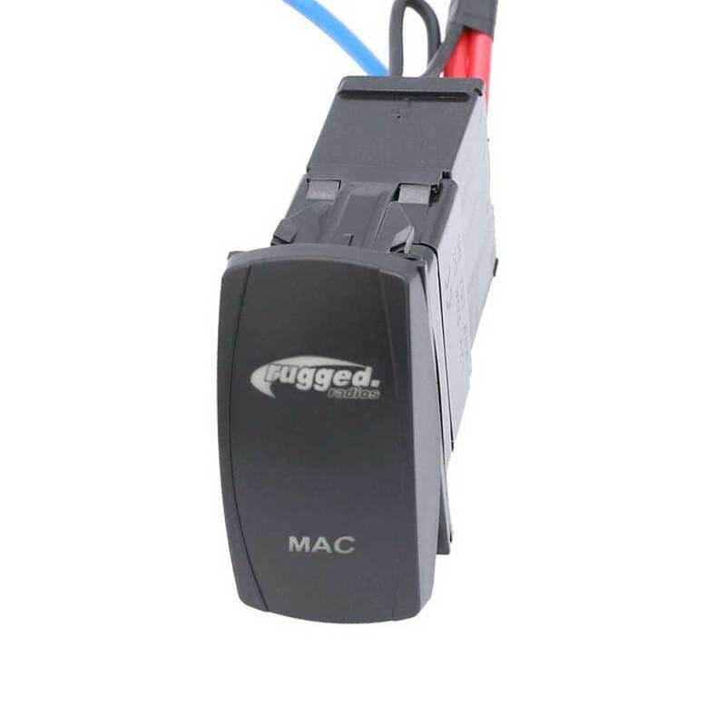 Rugged Radios — Rugged Radios Switch Install Harness for MAC Helmet Air Pumpers