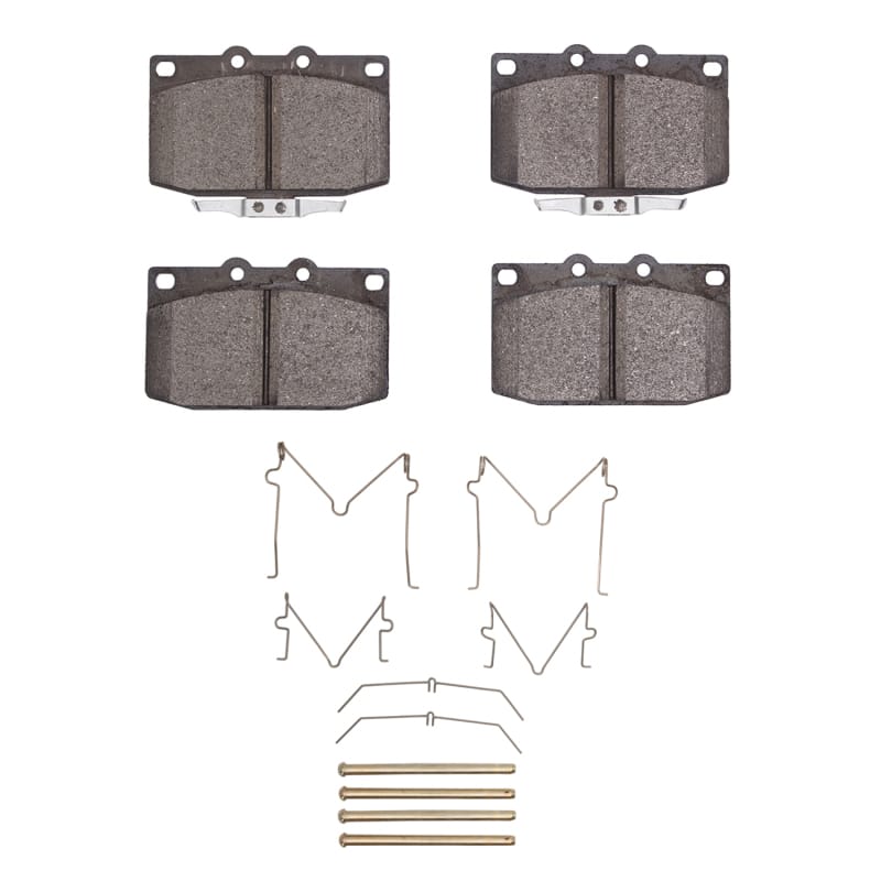 DFC — DFC 86-91 Mazda RX-7 Front 4000 HybriDynamic Brake Pads and Hardware Kit
DFC Brake Pad Set