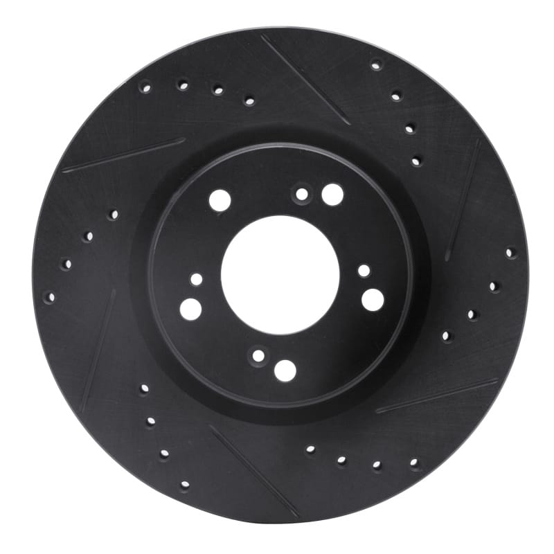 R1 Concepts — R1 00-09 Honda S2000 Front Right Drilled & Slotted Black Brake Rotor
R1 Brake Rotor Drill