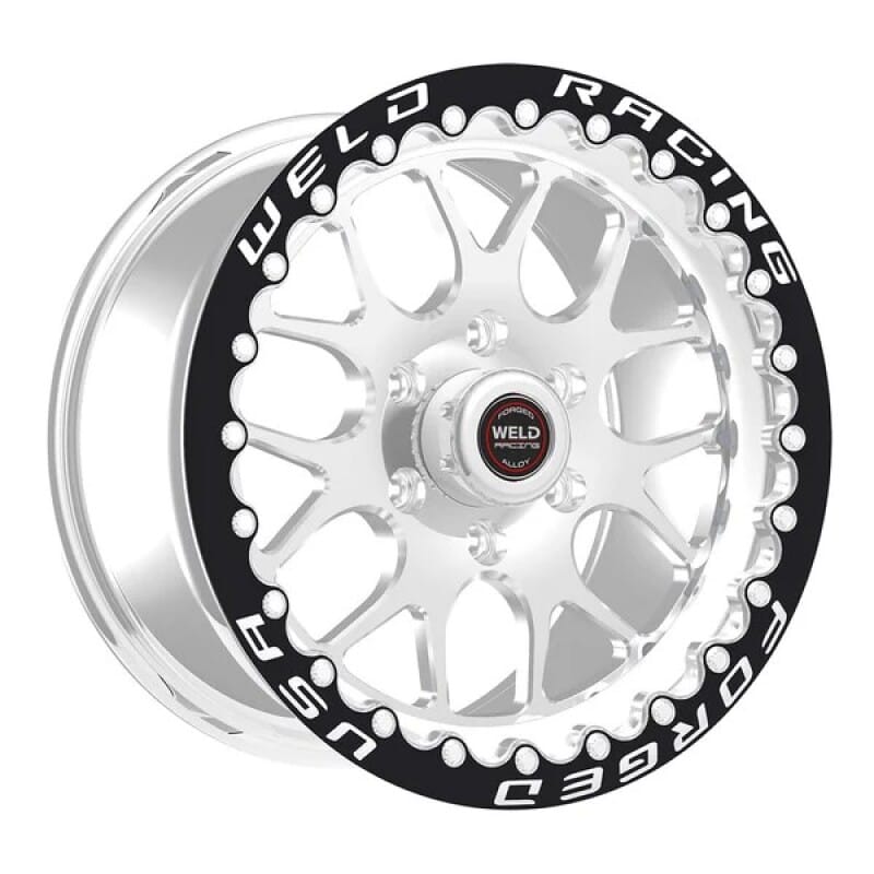 Weld — Weld S77 HD 20x5.0 / 6x139.7 BP / 2.5in. BS Polish Wheel (Low Pad) - Non-Beadlock