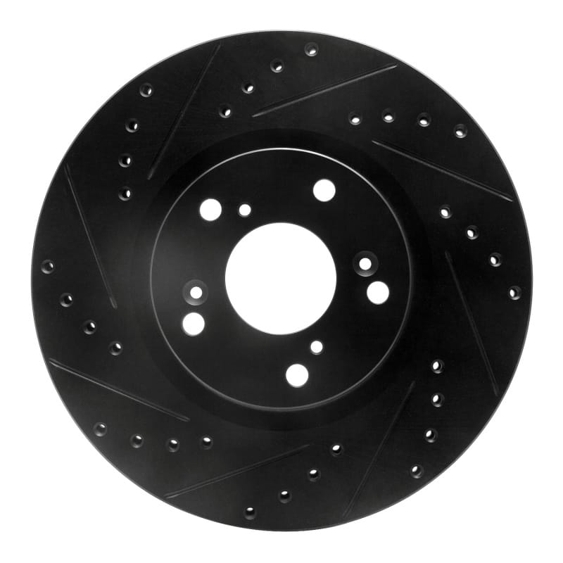 R1 Concepts — R1 02-15 Acura CSX Front Left Drilled & Slotted Black Brake Rotor
R1 Brake Rotor Drill