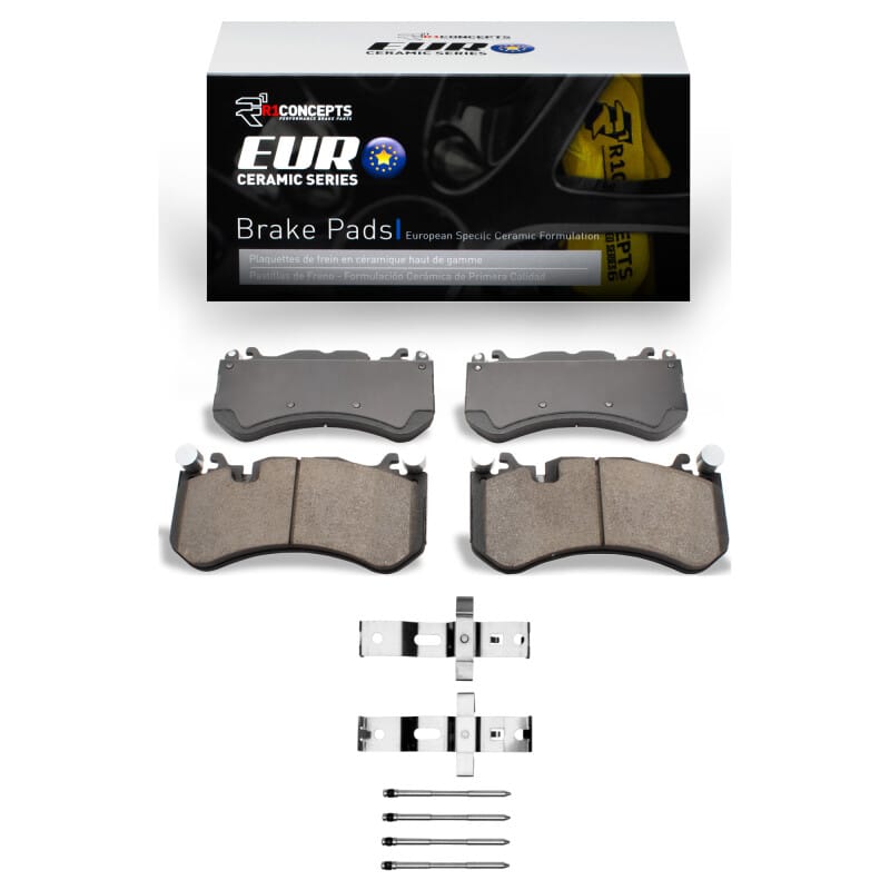 R1 Concepts — R1 2007-2025 Audi RS7 Front R1 Euro Ceramic Pads & Hardware Kit
R1 Euro Ceramic Pads