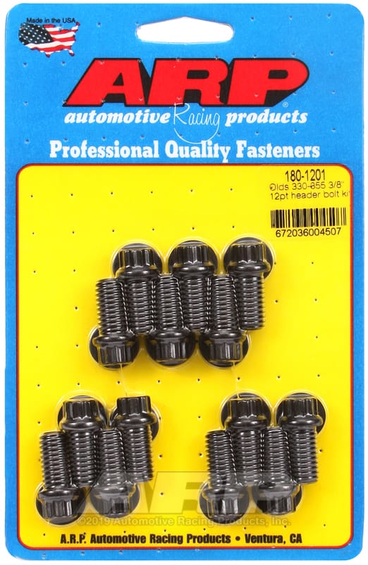 ARP — ARP Olds 330-355 3/8in 12pt header bolt kit