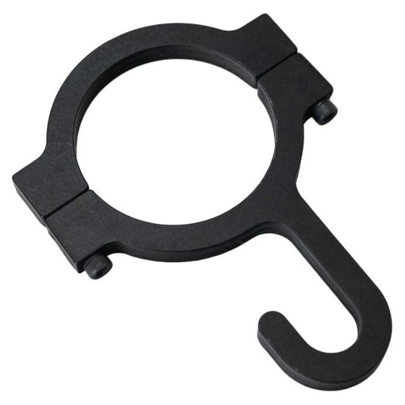 Moroso — Moroso 1.750in Bar Diameter Billet Aluminum Black Anodized Helmet Hook