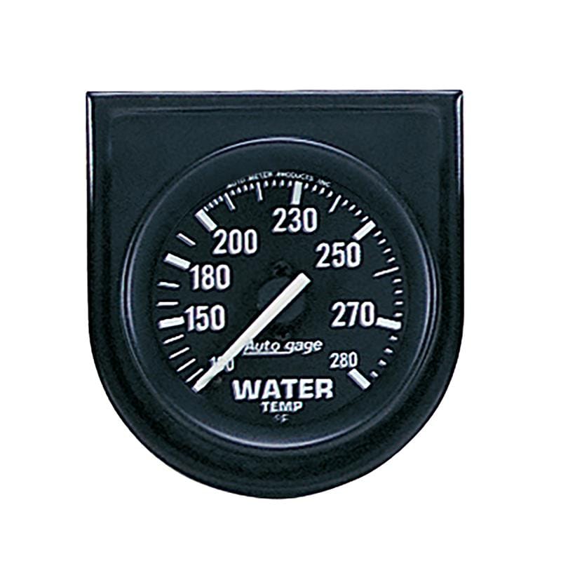 AutoMeter — Autometer AutoGage 52.4mm Mechanical 100-280 Deg F Water Temp Gauge - Black
GA 2" WTEMP PANEL BK