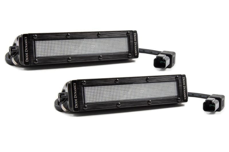 Diode Dynamics — Diode Dynamics 6 In LED Light Bar Single Row Straight SS6 - White Flood Light Bar (Pair)
Offroad