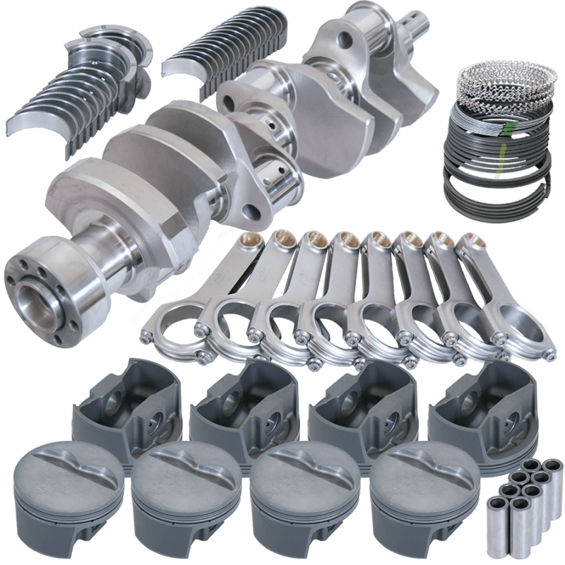 Eagle — Eagle Chevy LT1 350 1Pc 3.750in Crank 5.700in H-Beam -5cc Flat Top 4.030in Pistons Rotating Assembly
Competition Assembly