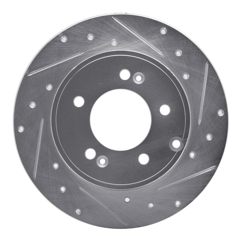 R1 Concepts — R1 05-20 Hyundai TUCSON Rear Right Drilled & Slotted Silver Brake Rotor
R1 Brake Rotor Drill