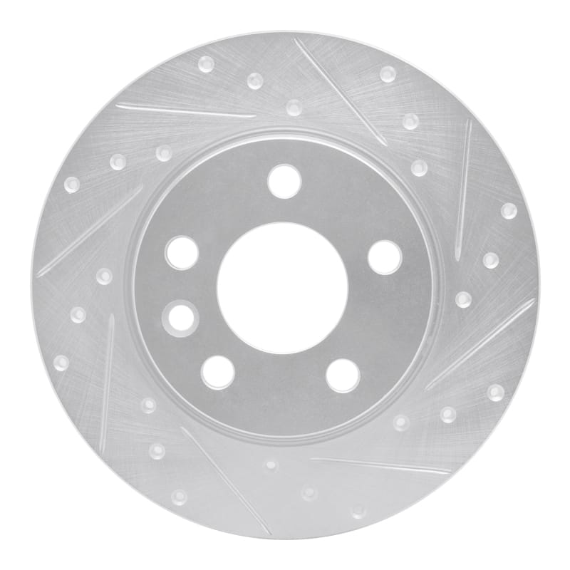 R1 Concepts — R1 96-00 Volkswagen EuroVan Rear Right Drilled & Slotted Silver Brake Rotor
R1 Brake Rotor Drill