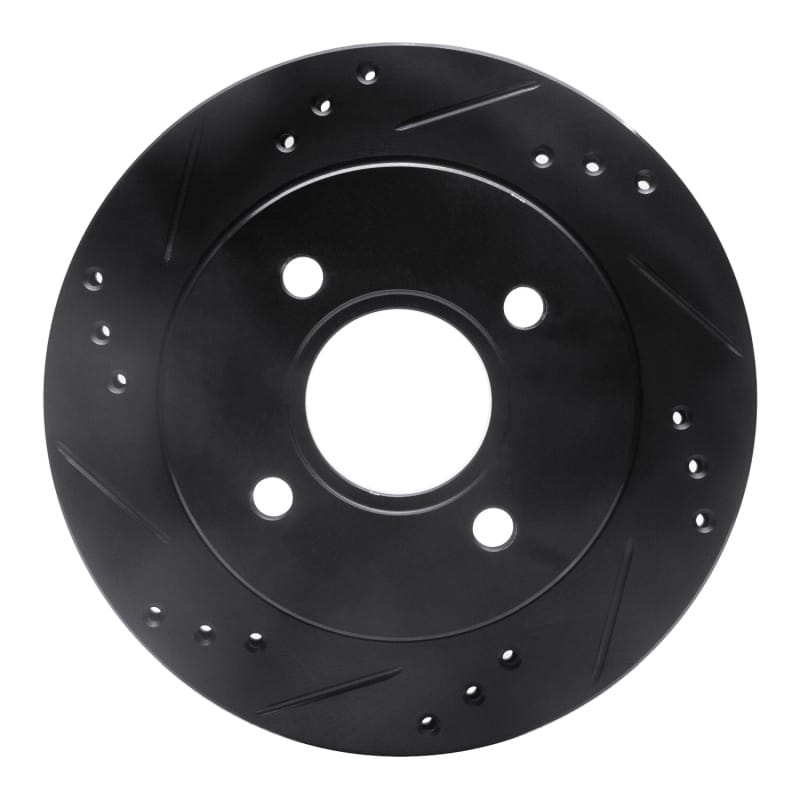 R1 Concepts — R1 95-04 Ford Contour Rear Left Drilled & Slotted Black Brake Rotor
R1 Brake Rotor Drill