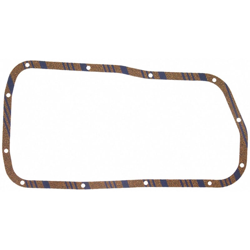 Fel-Pro — Fel-Pro Nissan Pickup OS 30617 C Engine Oil Pan Gasket Set Blue Stripe cork-rubber