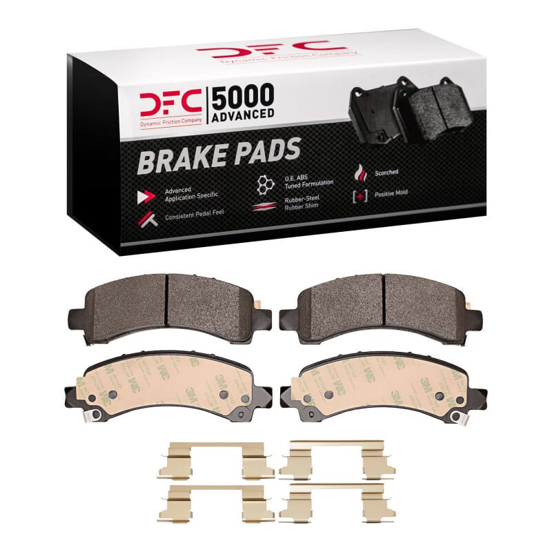 DFC — DFC 18-20 Chevrolet Express 2500 Rear 5000 Advanced Semi Metallic Brake Pads and Hardware Kit