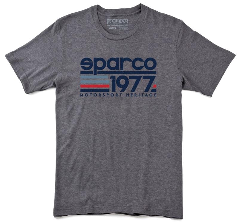 SPARCO — Sparco T-Shirt Vintage 77 Chrcl Med