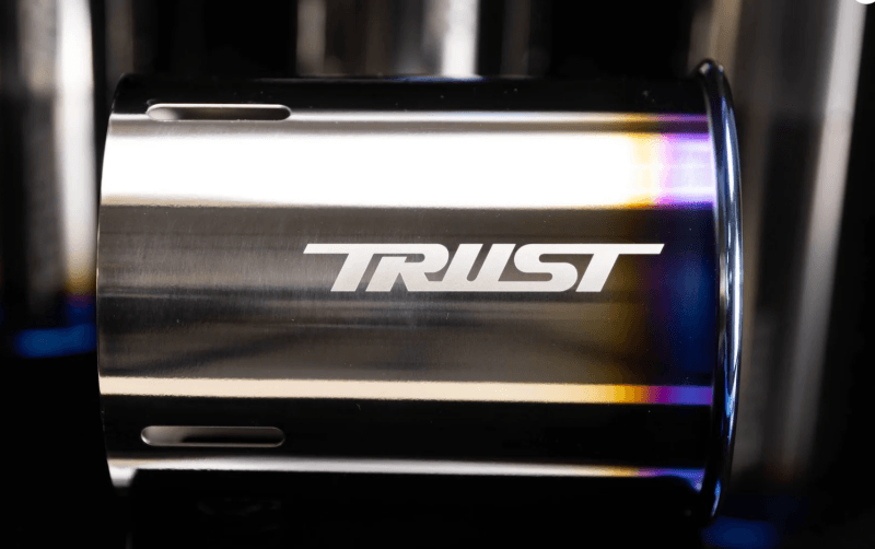 GReddy — GReddy PE-TR Rolled Tip-Burnt-Ti L 160mm x 115mm