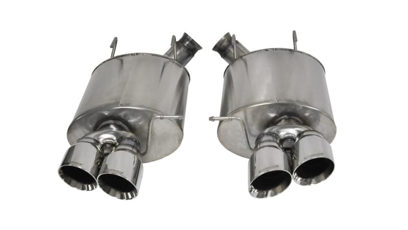 CORSA Performance — Corsa 2013-2014 Ford Mustang Shelby GT500 5.8L V8 Polished Sport Axle-Back Exhaust
Exhaust