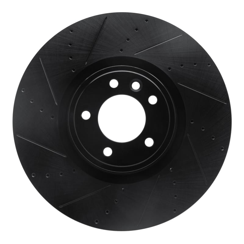 R1 Concepts — R1 18-25 Land Rover Defender 110 Front Left Drilled & Slotted Black Brake Rotor
R1 Brake Rotor Drill