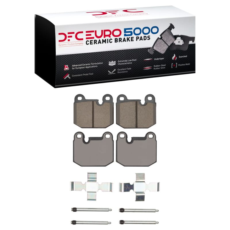 DFC — DFC 77-83 BMW 320I (USA/Canada) Front Euro 5000 Ceramic Brake Pads and Hardware Kit
DFC EURO Pads + HW