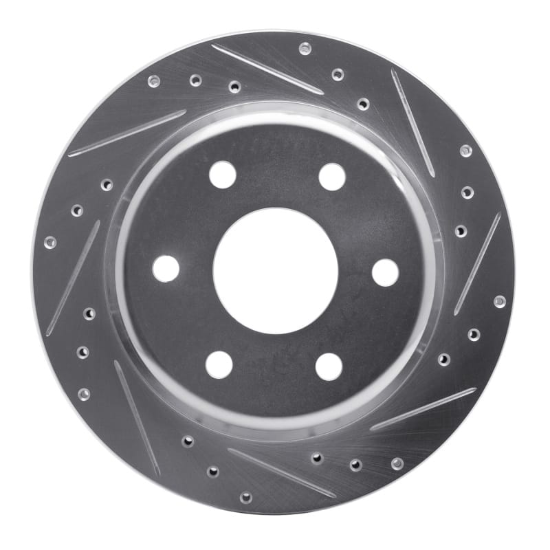 R1 Concepts — R1 00-14 Cadillac Escalade Rear Right Drilled & Slotted Silver Brake Rotor
R1 Brake Rotor Drill