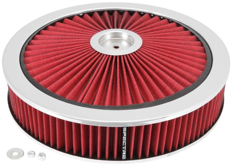 Spectre — Spectre ExtraFlow HPR Air Cleaner Assembly 14in. x 3in. - Red
Spectre Extraflow Cu
Custom Assembly