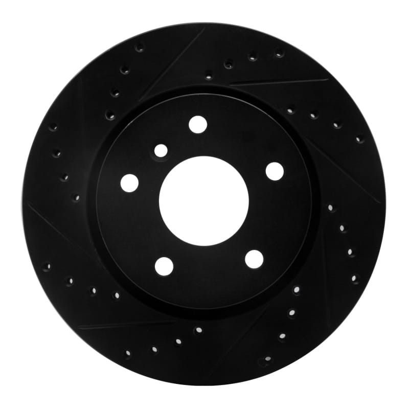 R1 Concepts — R1 94-02 Land Rover Range Rover Front Right Drilled & Slotted Black Brake Rotor
R1 Brake Rotor Drill
