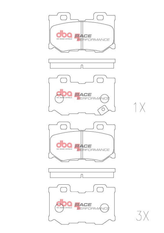 DBA — DBA 09-20 Nissan 370Z RP Performance Rear Brake Pads
Brake Rotor