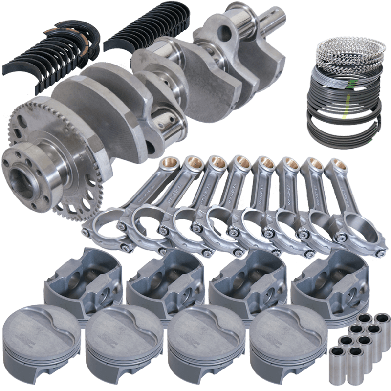 Eagle — Eagle Chevy LS1 4.000in Crank 58 Tth Reluctor 6.125in I-Beam Rods 3.905in Pistons Rotating Assembly
Pro Street Assembly