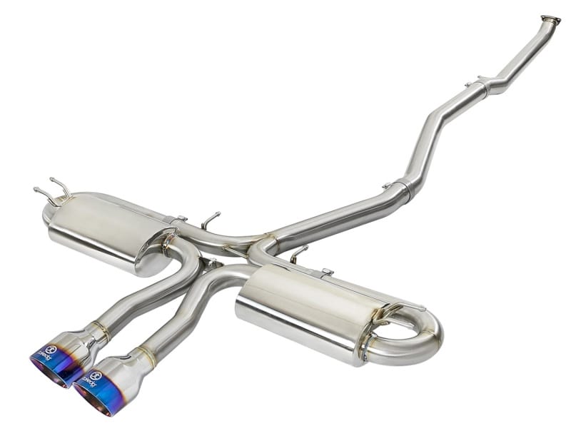 aFe — aFe Takeda 3in 304 SS Cat-Back Exhaust System w/ Blue Tips 2017+ Honda Civic Si 4Dr I4 1.5L (t)
Cat-Back Exhaust