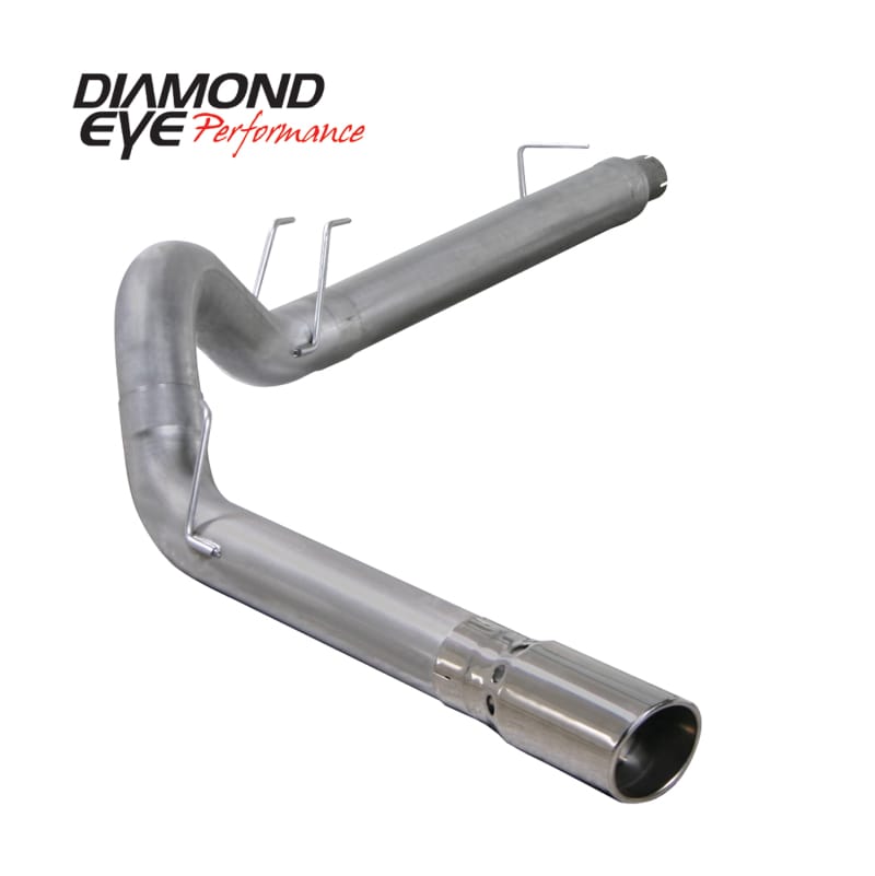 Diamond Eye Performance — Diamond Eye KIT 5in TB RPLCMENT PIPE SGL SS: 94-97 FORD 7.3L F250/F350 NFS W/ CARB EQUIV STDS